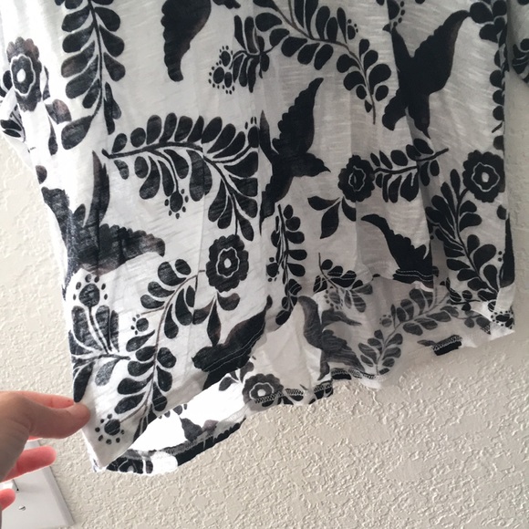 Ella Moss flutter dolman sleeved blouse Small S - Picture 4 of 5